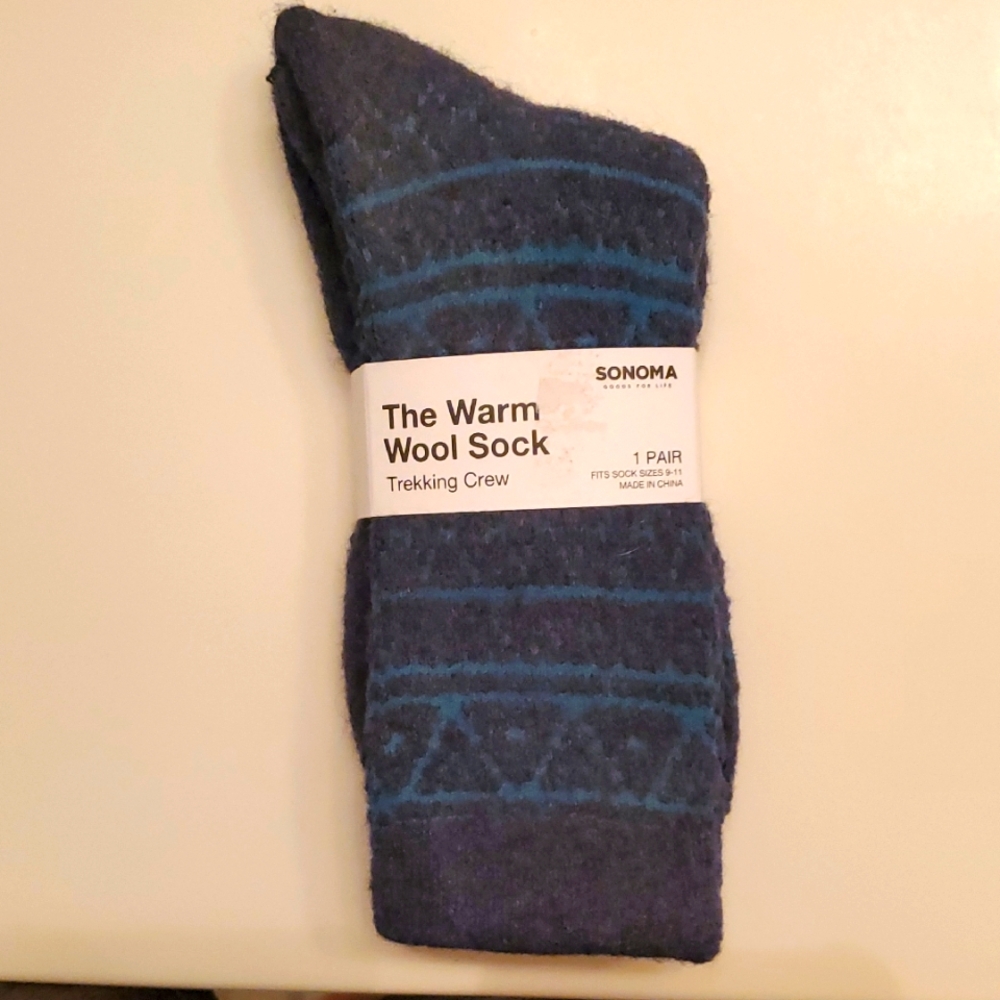 Sonoma Women's Wool Trekking Crew Socks